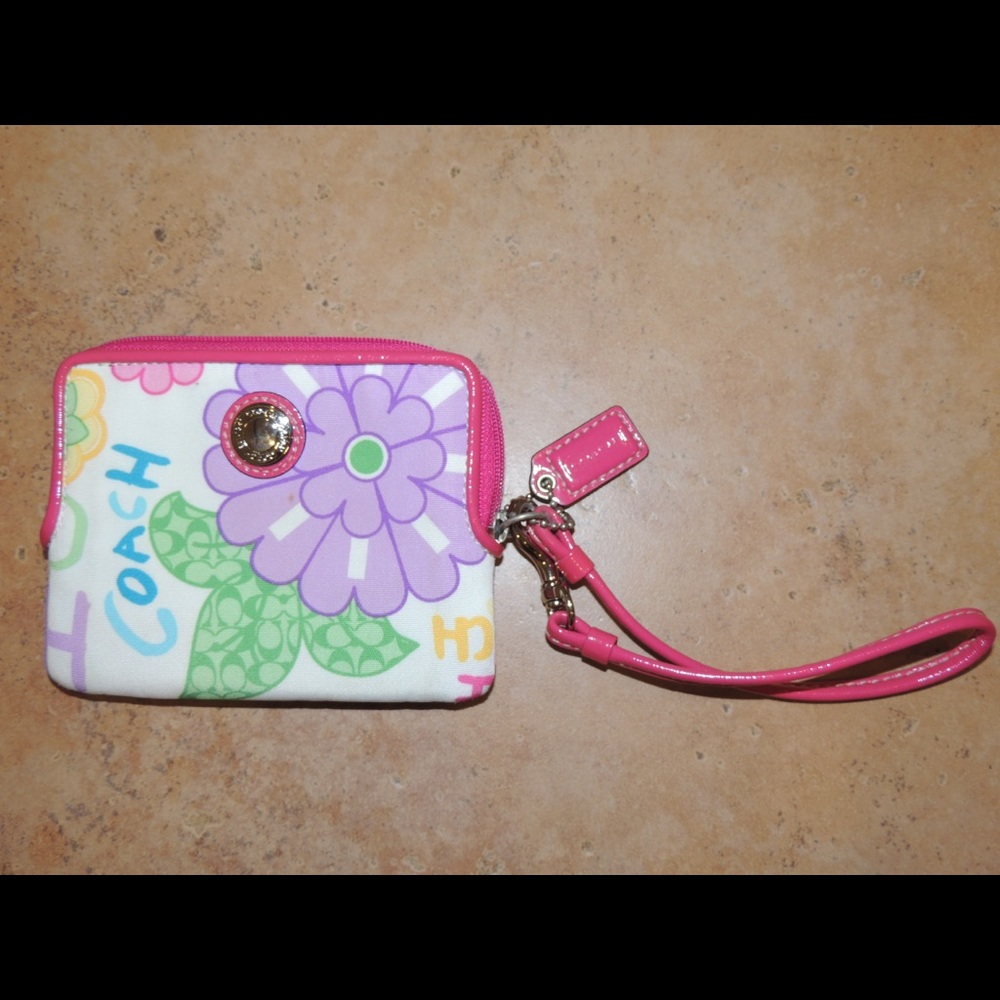 Coach wristlet